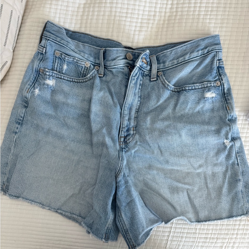 J. Crew High rise relaxed denim short